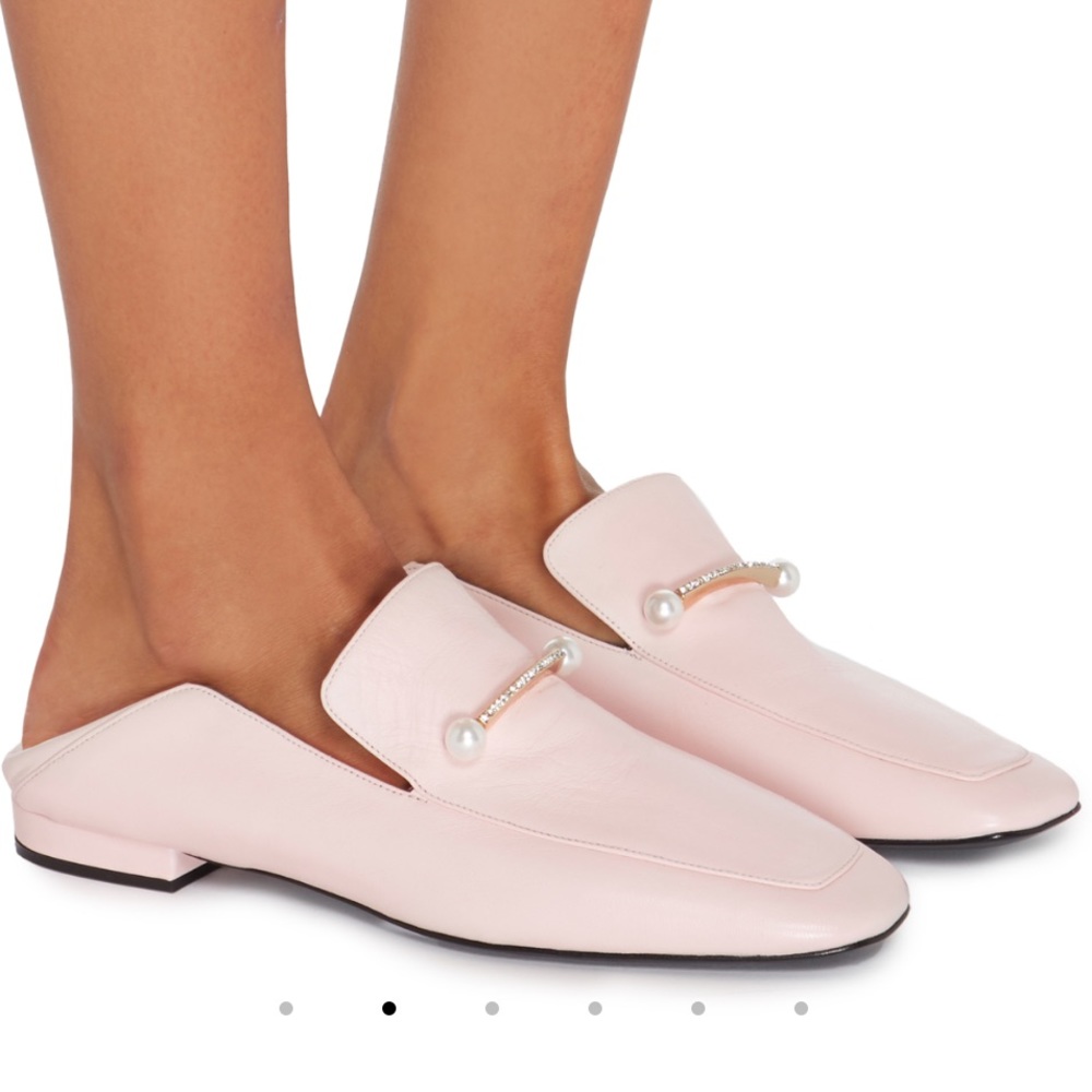Coliac Pink Valerio Pearl Loafer ~ Made Italy